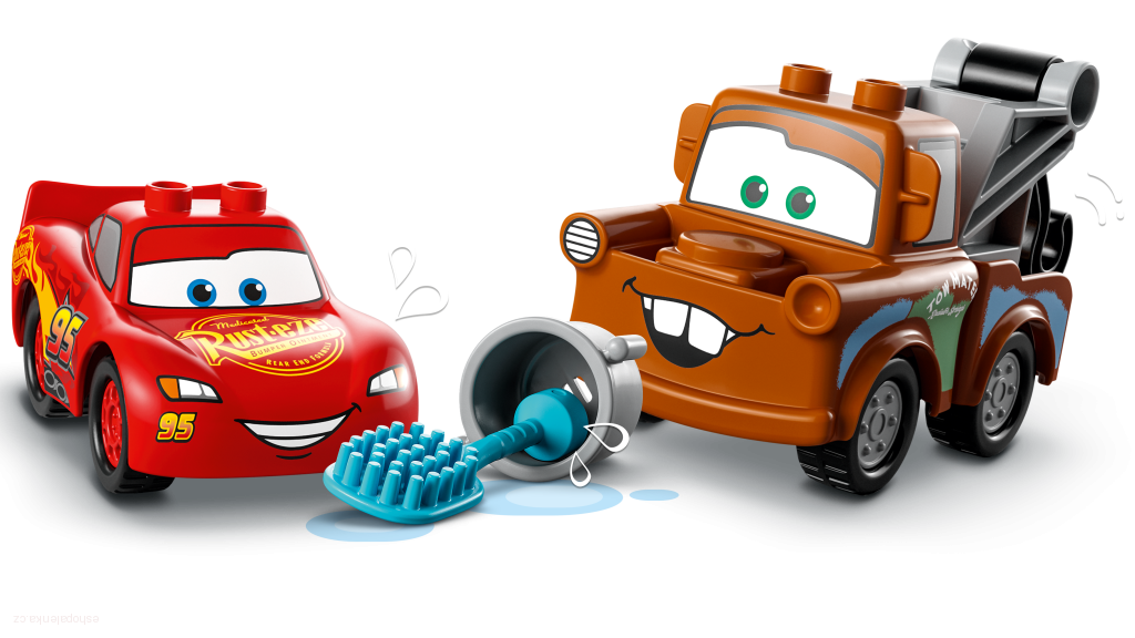 LEGO® DUPLO® Disney 10996 Na myčce s Bleskem McQueenem 