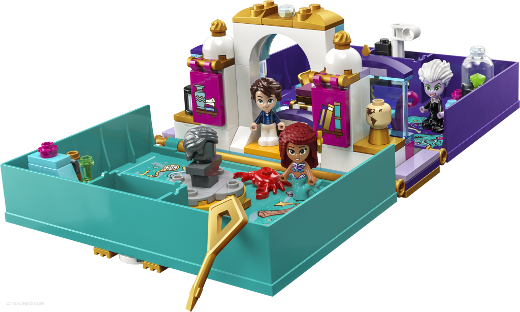 LEGO® Disney 43213 Malá mořská víla a její pohádková kniha