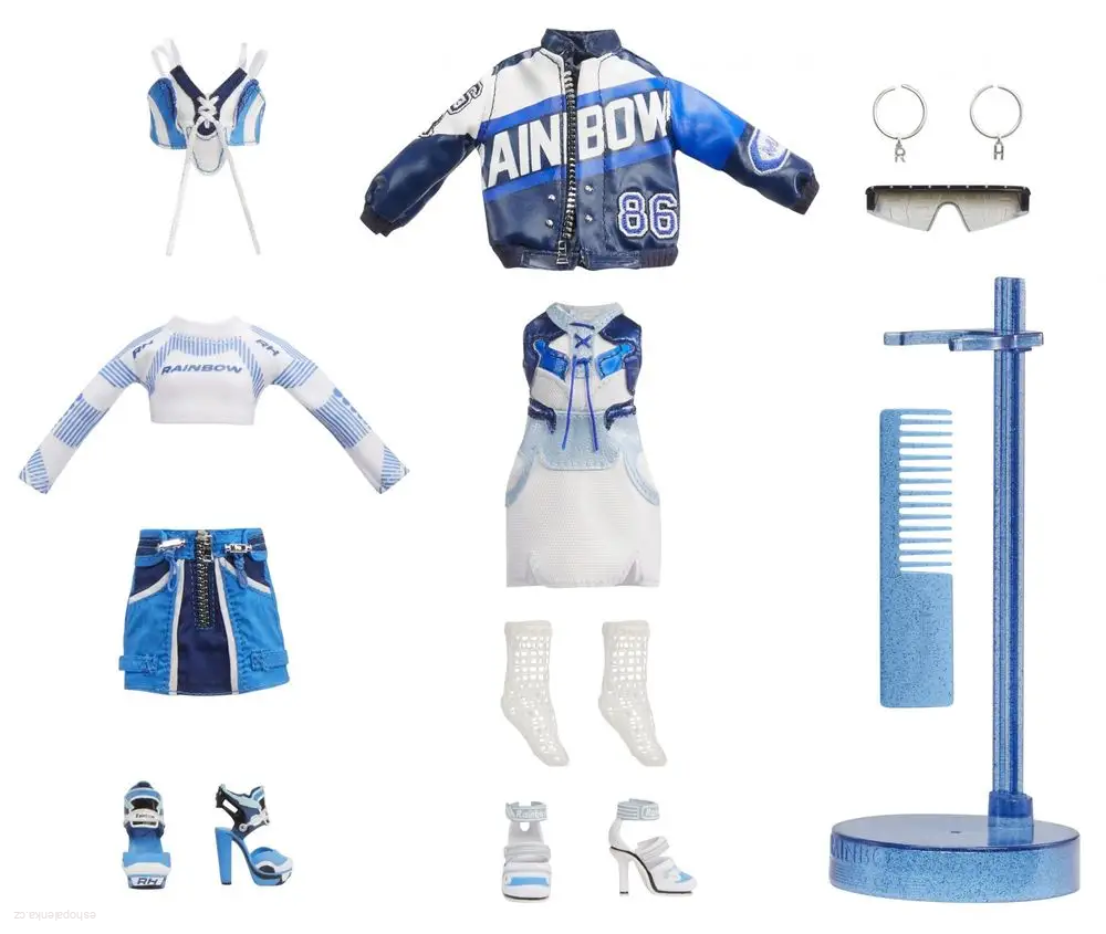 Rainbow High Fashion panenka, série 4 - Coco Vanderbalt