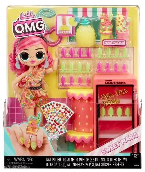 L.O.L. Surprise! OMG Nehtové studio s panenkou - Pinky Pops Fruit Shop