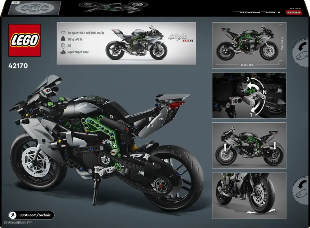 LEGO® Technic 42170 Motorka Kawasaki Ninja H2R