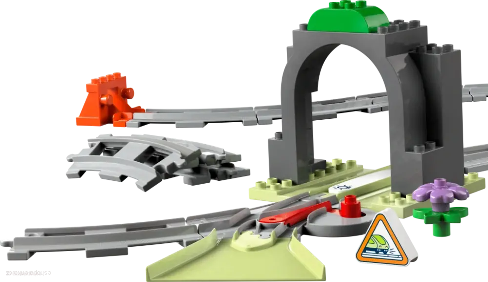 LEGO® DUPLO® 10425 Železniční tunel a koleje – rozšiřující sada