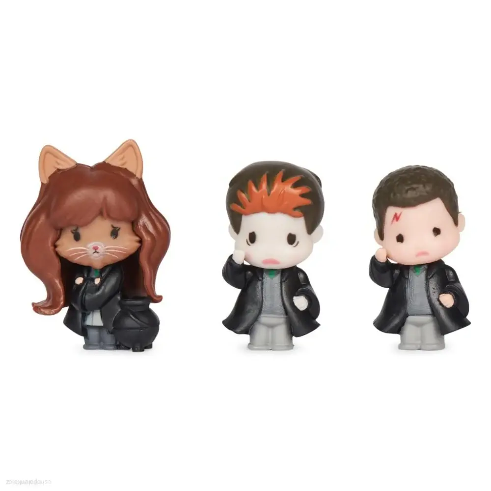 HARRY POTTER multibalení mini figurek Harry, Ron a Hermiona