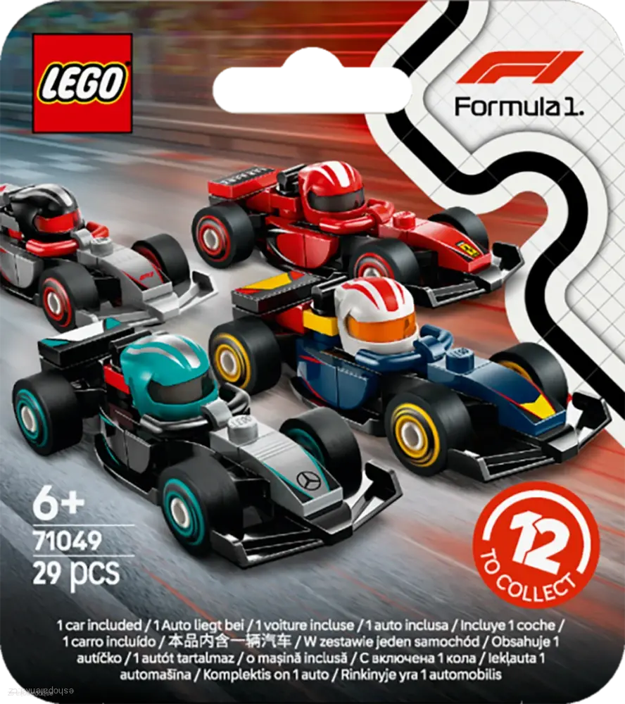  LEGO® Minifigurky 71049 Sběratelská závodní auta F1®