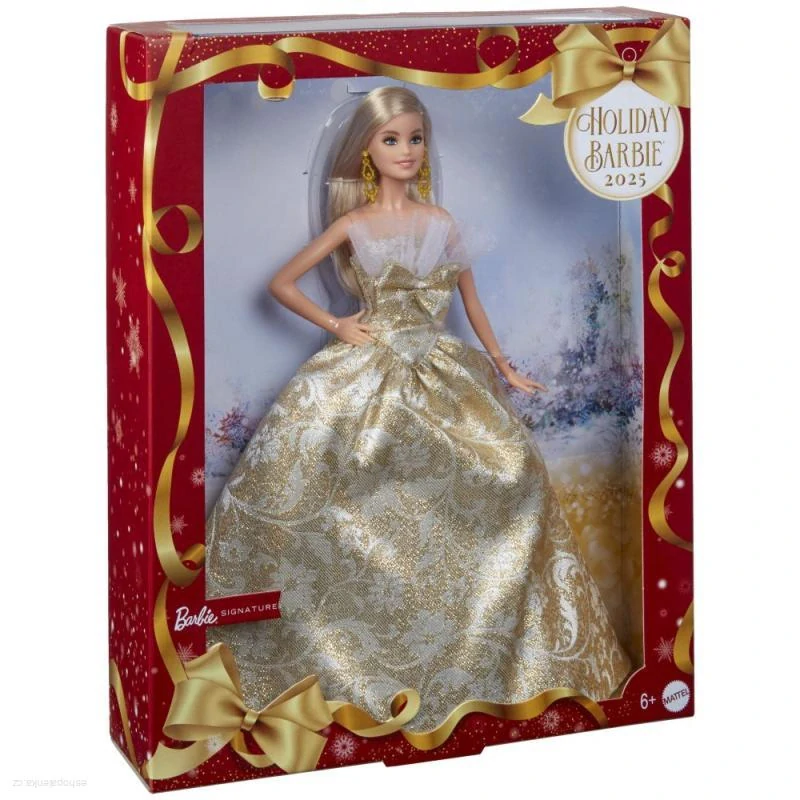 2025 Holiday Barbie™ Doll > varianta blondýnka