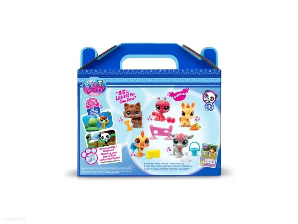 Littlest Pet Shop FARMA 5 zvířátek