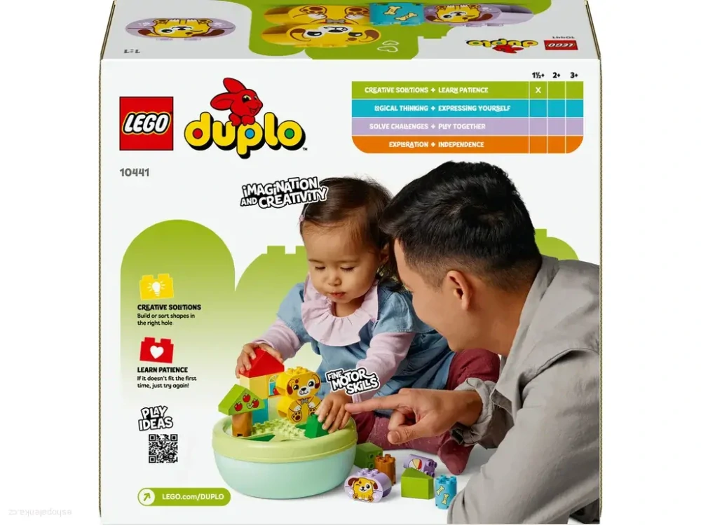 LEGO® DUPLO® 10441 Třídění tvarů domeček pro zvířátka