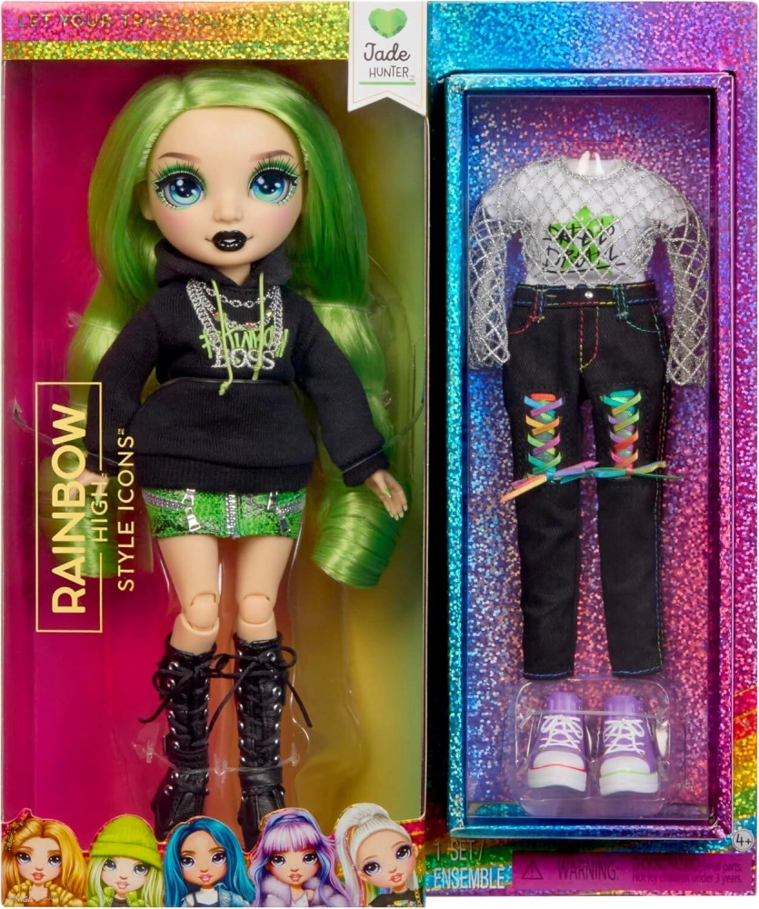 Rainbow High Fashion panenka > varianta - Jade Hunter