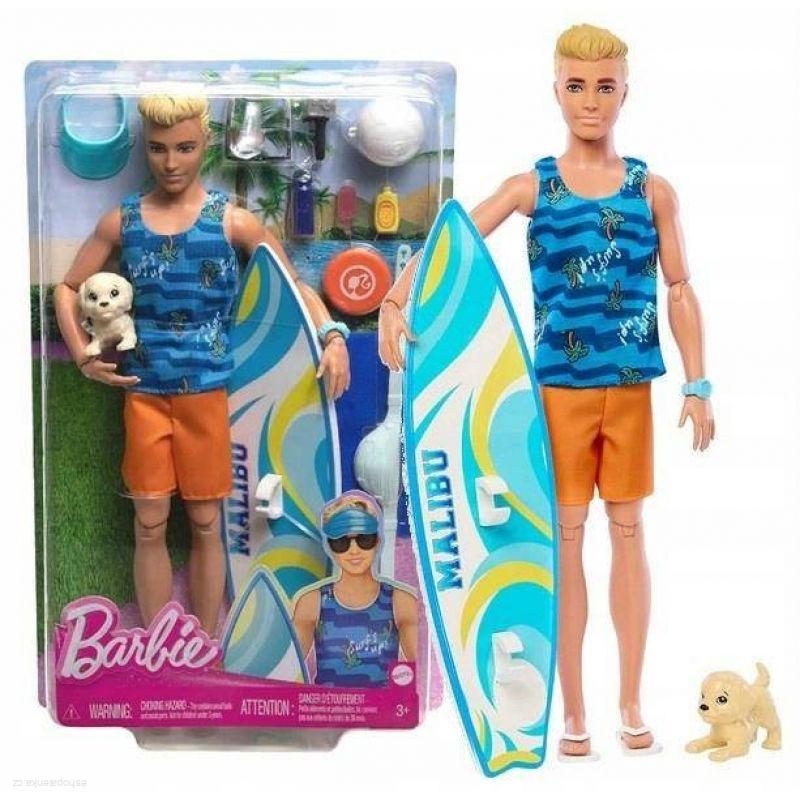 Mattel Barbie® Ken Surfař s doplňky