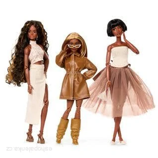 Barbie You Create Barbie Basics Neutral Kit 002, Customizable Fashion Doll & Universal-Fit Clothing