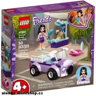 LEGO FRIENDS 41360 Emma a mobilní veterinární klinika