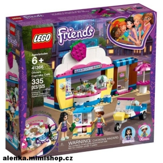 LEGO FRIENDS 41366 Olivia a kavárna s dortíky