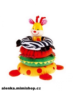 FISHER PRICE látkové kroužky na tyči