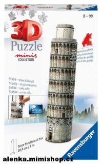RAVENSBURGER 3D PUZZLE mini stavby > varianta šikmá věž v Pise