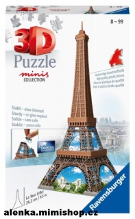 RAVENSBURGER 3D PUZZLE mini stavby > varianta Eiffelova věž