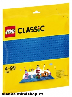 LEGO CLASSIC 10714 Modrá podložka na stavění