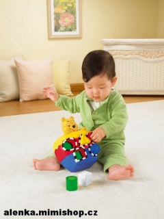 FISHER PRICE MEDVÍDEK Pů vkládačka