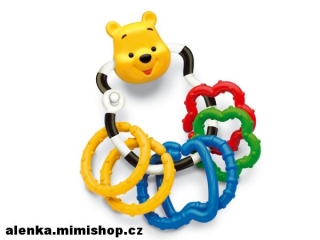 FISHER PRICE MEDVÍDEK Pů kroužky
