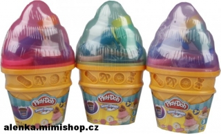 PLAY DOH modelovací set v kornoutku