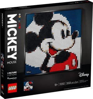 LEGO® Art 31202 Disney’s Mickey Mouse