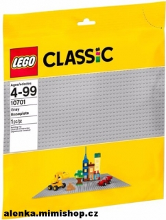 Lego Classic 10701 Velká šedá podložka na stavění