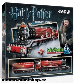WREBBIT 3D Puzzle Harry Potter Bradavický expres 460 dílků