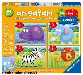 RAVENSBURGER moje první puzzle > varianta na safari