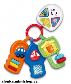 FISHER PRICE LAUGH and LEARN mluvící klíčky
