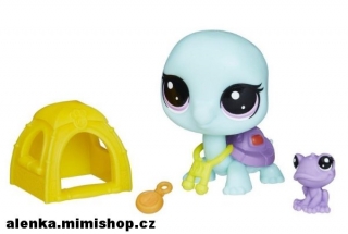 Littlest Pet Shop maminka a miminko > varianta Bev Gilturtle (2-112)