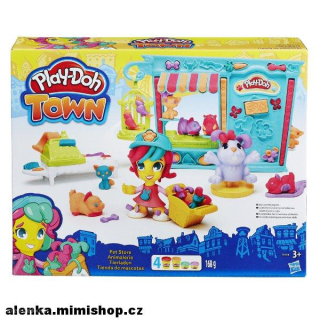 Play Doh town obchod se zvířátky