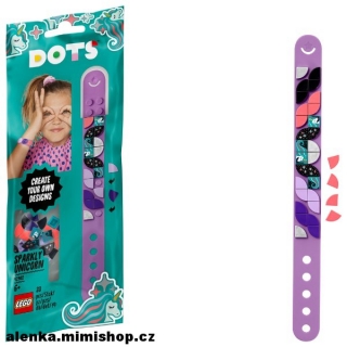 LEGO® DOTS™ Náramek > varianta třpyt jednorožce