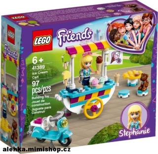 LEGO® FRIENDS™ 41389 Pojízdný zmrzlinový stánek