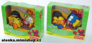 FISHER PRICE SESAME STREET...autíčka