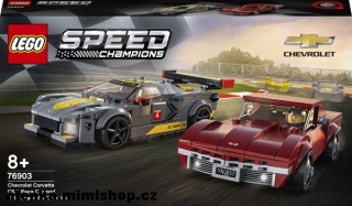 LEGO® Speed Champions 76903 Chevrolet Corvette C8.R 1968 Chevrolet Corvette