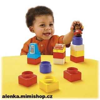 FISHER PRICE LITTLE PEOPLE KOSTKY malířka