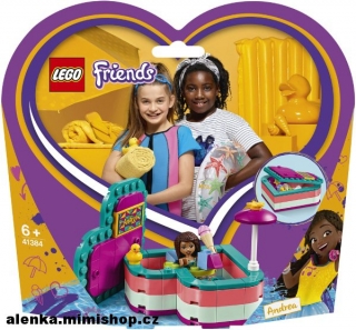 LEGO FRIENDS 41384 Andrea a letní srdcová krabička