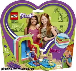 LEGO FRIENDS 41385 Mia a letní srdcová krabička