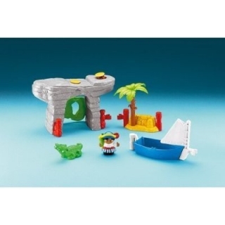 FISHER PRICE LITTLE PEOPLE pirátský ostrov