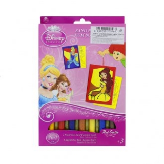 LOWLANDS Pískování obrázků > varianta Disney princess