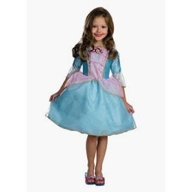 BARBIE kostým pro holčičku ...PRINCEZNA Z OSTROVA