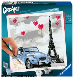 RAVENSBURGER CREART > varianta kouzelná Paříž