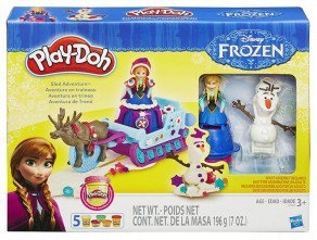 PLAY DOH FROZEN radovánky na sněhu
