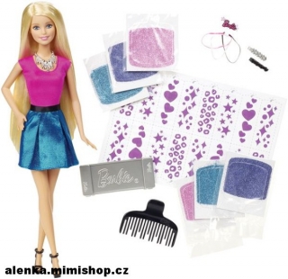 BARBIE třpytivé vlasy