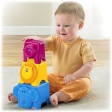 FISHER PRICE kostičky zvířátka