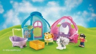 FISHER PRICE LITTLE PEOPLE SONYA A PET SALON