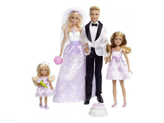 BARBIE svatební sada