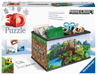 RAVENSBURGER 3D puzzle úložný box > varianta MINECRAFZ