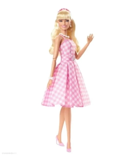 Barbie™The Movie HPJ96 Barbie ve filmovém oblečku