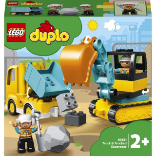 LEGO® DUPLO® 10931 Náklaďák a pásový bagr