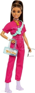 Mattel Barbie® DeLuxe módní panenka v kalhotovém kostýmu